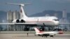 Pesawat komersial Air Koryo di Bandara Kalma di Wonsan, Korea Utara. (Foto: AP)