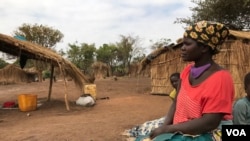 Rosita Sete, mãe de quatro filhos, vive no Campo de deslocados do Chibuto 2, Gondola, Manica, Moçambique