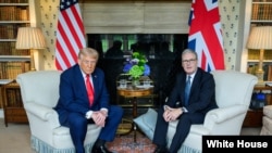 Arşîv: Serok Donald Trump û Serokwezîrê Brîtanyayê Keir Starmer