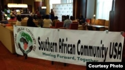 Lokhu kwenzakala nyakenye eMelika embuthanweni weSouthern African Community USA. (Photo: SOCU)