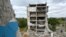 Жилой дом, разрушенный в результате боевых действий в 2022 году в городе Изюм Харьковской области,