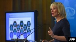 Rusya Dışişleri Bakanlığı Sözcüsü Maria Zakharova 