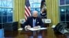 Donald Trump လုပ်ခဲ့တာတွေပြန်ပြင်မယ့် သမ္မတ Joe Biden အမိန့် ၃ ရပ်ကို စတင် လက်မှတ်ထိုးပြီ 