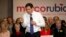 Sen. Marco Rubio, R-Fla., campaigns for the Republican presidential nomination in Johnston, Iowa, Jan. 16, 2016. Rubio accused the Obama administration of "incentivizing" the detention of Americans by agreeing to the release of seven Iranians.