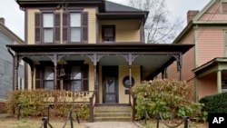 Home where Civil Rights leader Martin Luther King Jr., was born in the historic Sweet Auburn historic district in Atlanta, Dec. 20, 2013.