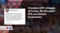 Trump Dibêje Tirkîyê Dê Şerê DAIŞ'ê Bike