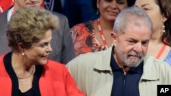 Dilma Rousseff e Lula da Silva