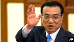 Perdana Menteri China Li Keqiang (foto: dok).