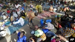 Camp de réfugiés à Kousseri, au Cameroun.