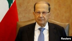 Presiden Lebanon Michel Aoun mengecam rencana Israel untuk membangun tembok beton di perbatasan dengan negaranya.