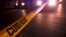 FILE - Police tape that reads in Spanish "Caution" marks off a crime scene in Mexico.