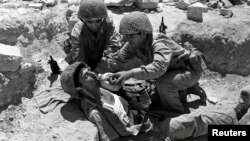 Tentara Israel di Yerusalem dalam 'Perang Enam Hari' pada bulan Juni 1967 atau 50 tahun yang lalu (foto: dok).