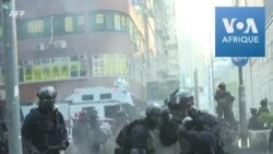 Nouveaux affrontements entre manifestants et forces de l'ordre à Hong Kong