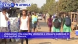 VOA60 Africa - UN: Zimbabwe Cholera Outbreak Now a 'Very Dire Situation'