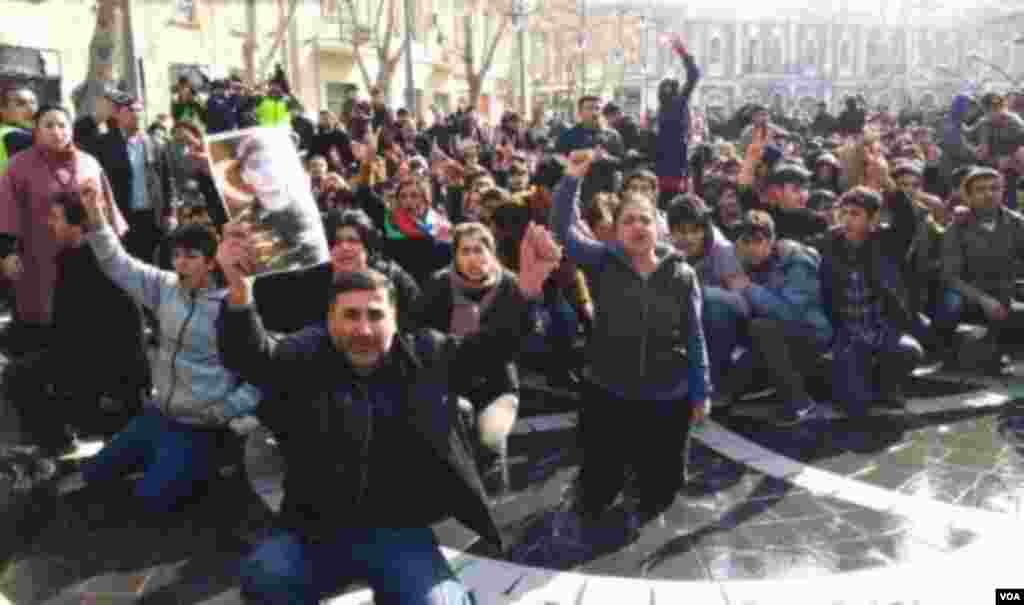 demonstration in baku