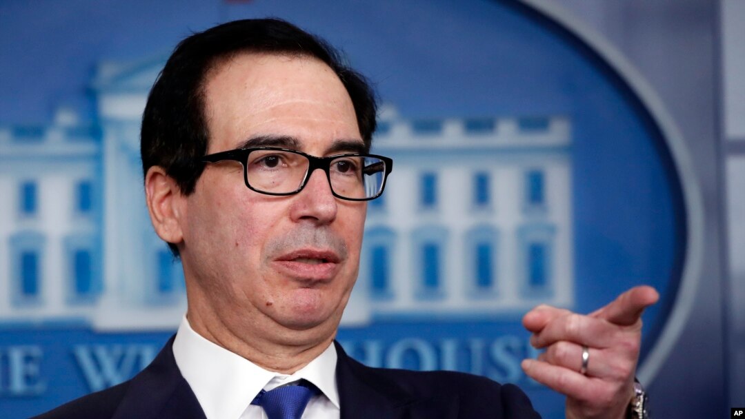Menteri Keuangan AS, Steven Mnuchin 