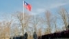 Taiwan’s representative office held a flag-raising ceremony at Twin Oaks estate in Washington, D.C., Jan. 1, 2015.