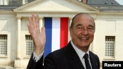 자크 시라크 전 프랑스 대통령.