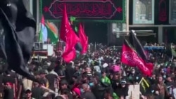 Waumini wa dhehebu la Kishia wajitokeza Karbala kumuenzi Hussein
