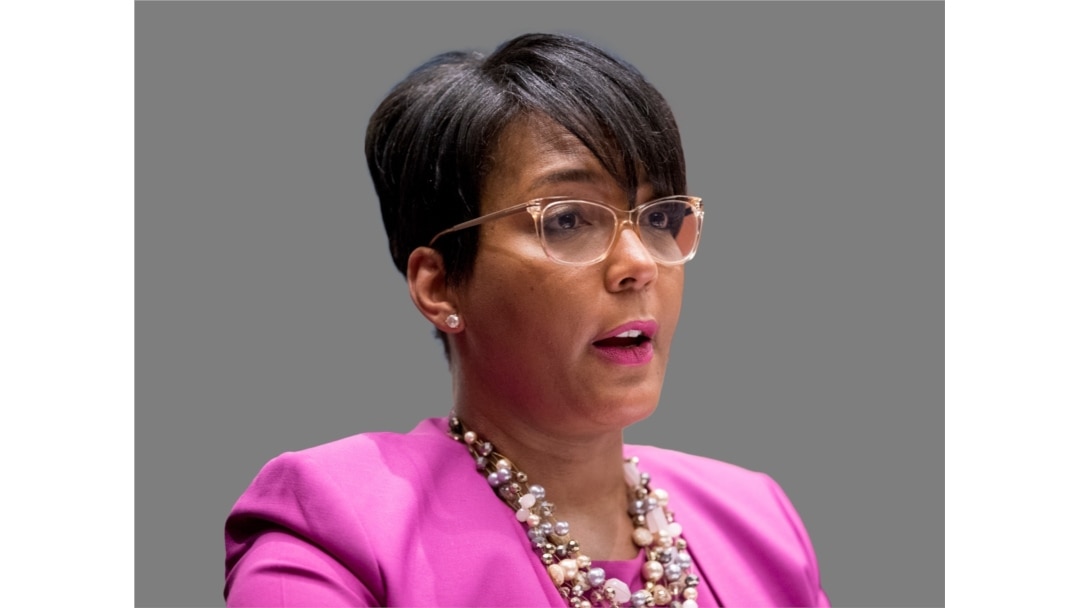 FILE - Atlanta Mayor Keisha Lance Bottoms.