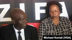 UFelton Kamambo loBarbara Chikosi abakuZIFA board.