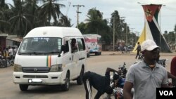 La ville de Pemba dans la province du Cabo Delgado au Mozambique.