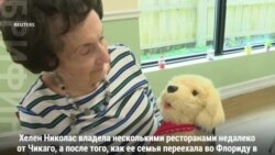 Пушистые роботы спасут от деменции