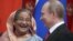 Russia's President Vladimir Putin (R) and Bangladesh's Prime Minister Sheikh Hasina attend a signing ceremony in Moscow's Kremlin, January 15, 2013.
