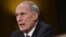 Dan Coats testifies before the Senate (Select) Intelligence Committee on his nomination to be the next director of national intelligence in the Dirksen Senate Office Building, Feb. 28, 2017 on Capitol Hill in Washington, D.C.