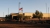 This screengrab from a video, taken June 20, 2019, shows the entrance of a Border Patrol station in Clint, Texas. A legal team, that interviewed about 60 children at the station near El Paso, says young migrants being held there are being mistreated by th