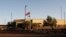 This screengrab from a video, taken June 20, 2019, shows the entrance of a Border Patrol station in Clint, Texas. A legal team, that interviewed about 60 children at the station near El Paso, says young migrants being held there are being mistreated.