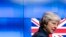 Britain's Prime Minister Theresa May arrives to meet European Council President Donald Tusk at the headquarters in Brussels, Belgium, Feb. 7, 2019. 