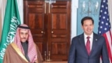 مارکو روبیو در کنار فیصل بن فرحان آل - آرشیو