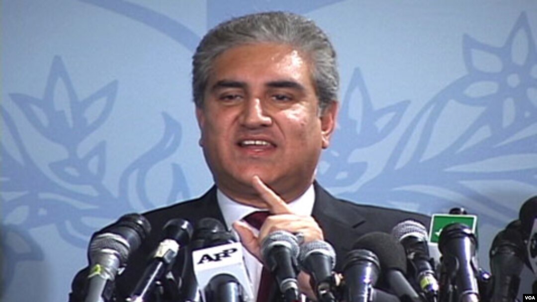 Menteri Luar Negeri Pakistan, Shah Mehmood Qureshi.
