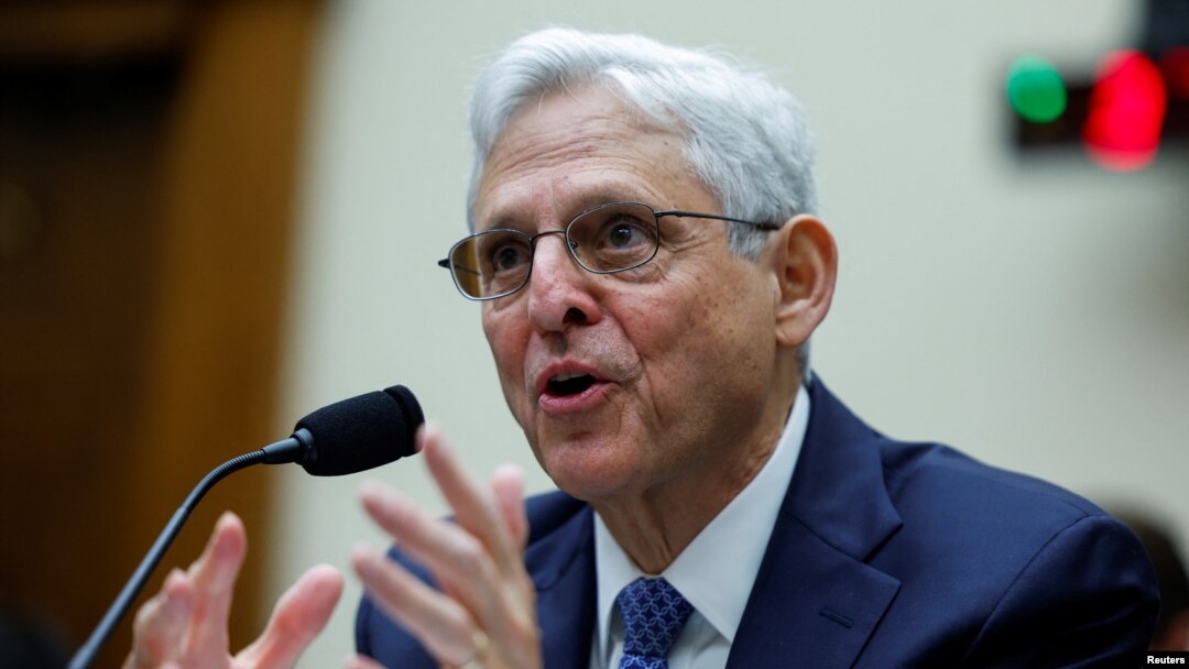 Merrick Garland, državni sekretar za pravosuđe, tokom ispitivanja u Kongresu. (Foto: REUTERS/Evelyn Hockstein)