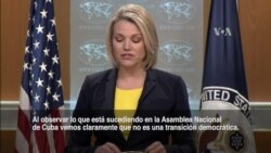 Dep. de Estado: Sucesión en Cuba "no es una transición democrática"