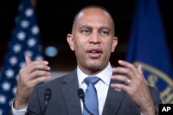 Temsilciler Meclisi'nin Demokrat lideri Hakeem Jeffries.