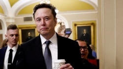 Elon Musk di Capitol Hill, Washington, 5 Desember 2024. (Foto: Benoit Tessier/Reuters)