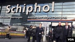 L'aéroport d'Amsterdam-Schipho, 26 décembre 2009.