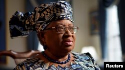 Shugabar WTO, Dr. Ngozi Okonjo-Iweala.