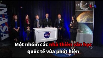 Phát hiện 7 hành tinh có thể có nước