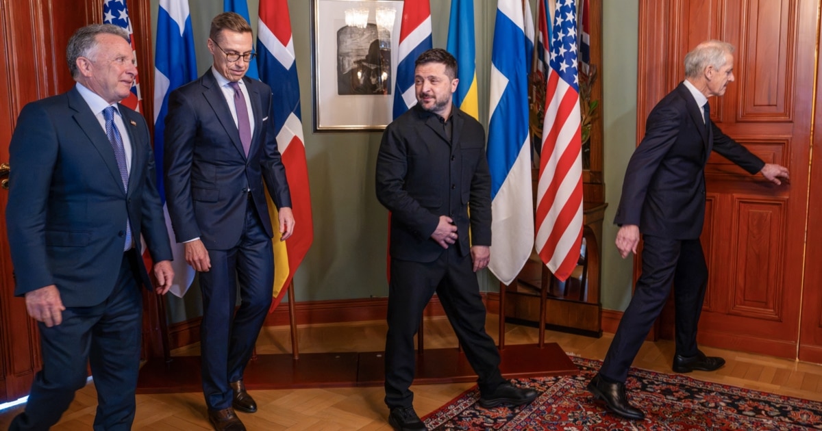 US Envoy Meets Zelensky in Oslo to Discuss Peace Plan and Missile Aid