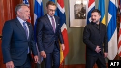 دیدار استیف ویتکاف،‌ نمایندۀ ویژۀ رییس جمهور امریکا با ولادمیر زیلینسکی رییس جمهور اوکراین در اوسلو