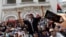 Tunisia opposition protest against President Kais Saied, in Tunis. May 15, 2022