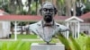 A bust of Robert Smalls, who will soon be the first African American individual with a statue at the South Carolina Statehouse, is displayed at Reconstruction Era National Historic Park on Sept. 12, 2024, in Beaufort, South Carolina.