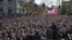 President Barack Obama speaks at a campaign event in the State Capitol Square, Sunday, Nov. 4, 2012, in Concord, N.H.