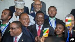 VaMnangagwa nevamwe vatungamiri vemuAfrica