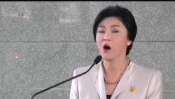 2013-12-10 美國之音視頻新聞: 泰國總理英祿表示不會在選舉前辭職