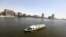 A boat cruises in the Egyptian Nile River in Cairo, May 28, 2013.