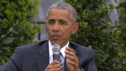 Obama in Germany on Refugees, Immigration